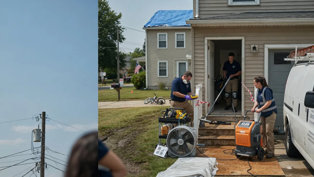 Water Damage Repair in Muldrow, OK near me